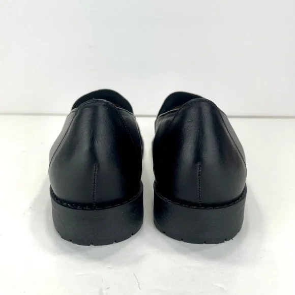 📌SOLD📌 NATURALIZER DUAL ACTION FOAM BLACK LEATHER LOAFERS🆕 - Picture 8 of 14